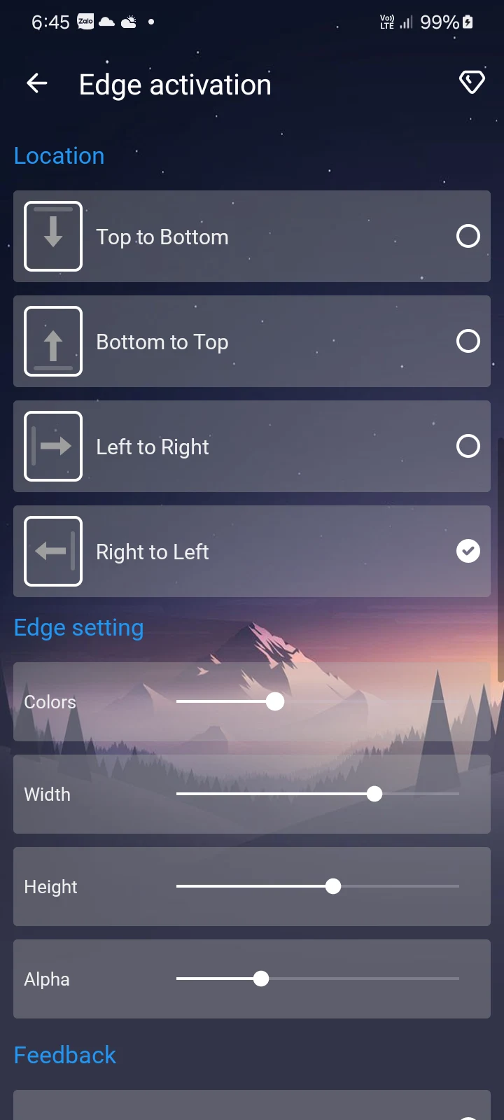 Control Center, Easy Control screenshot